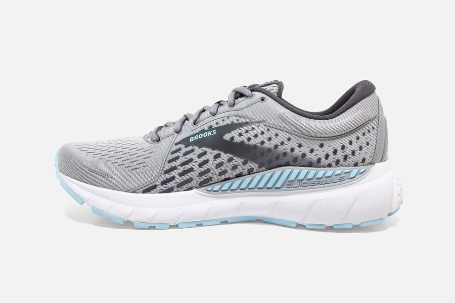 Brooks Running Shoes - Adrenaline GTS 21 Road Womens - Grey - PHX-273458